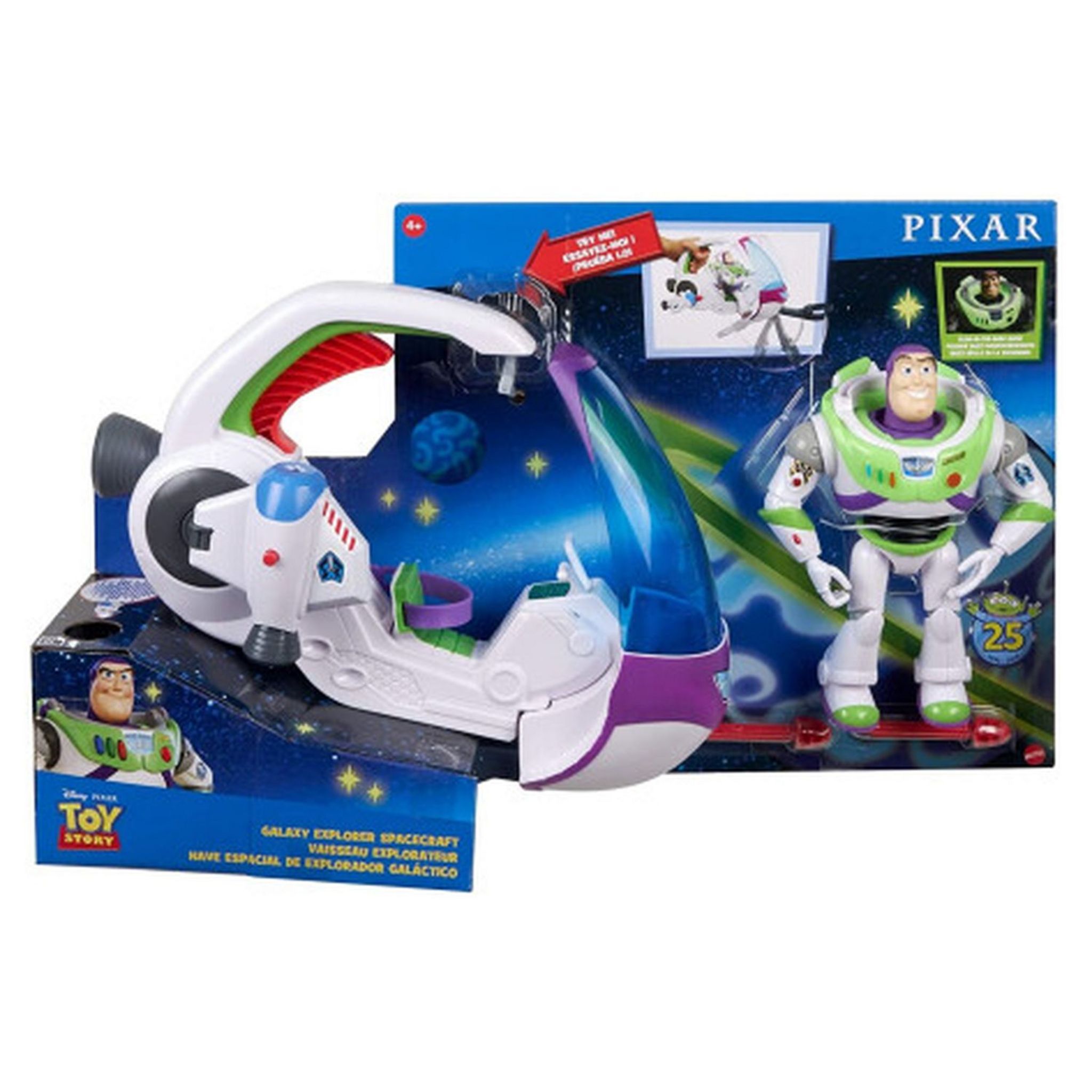 Vaisseau Buzz L’Éclair Toy Story – Joue Et Fonctionne – État Parfait – Occasion