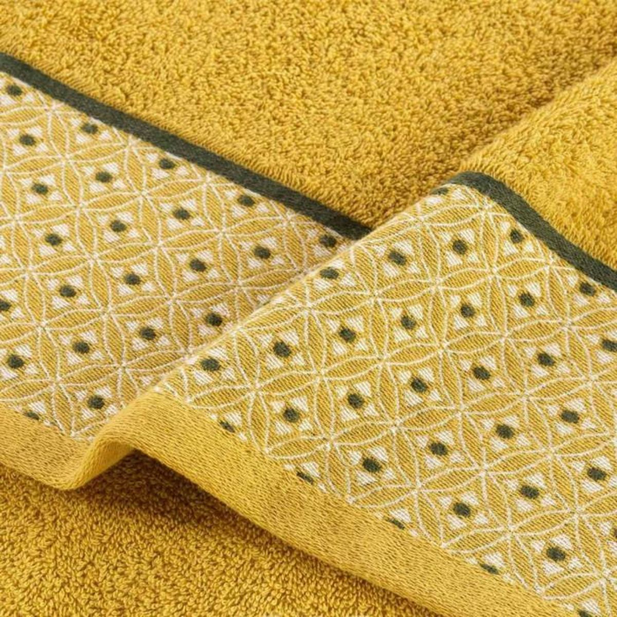 Paris Prix Serviette d'Invité Jacquard  Belina  30x50cm Miel