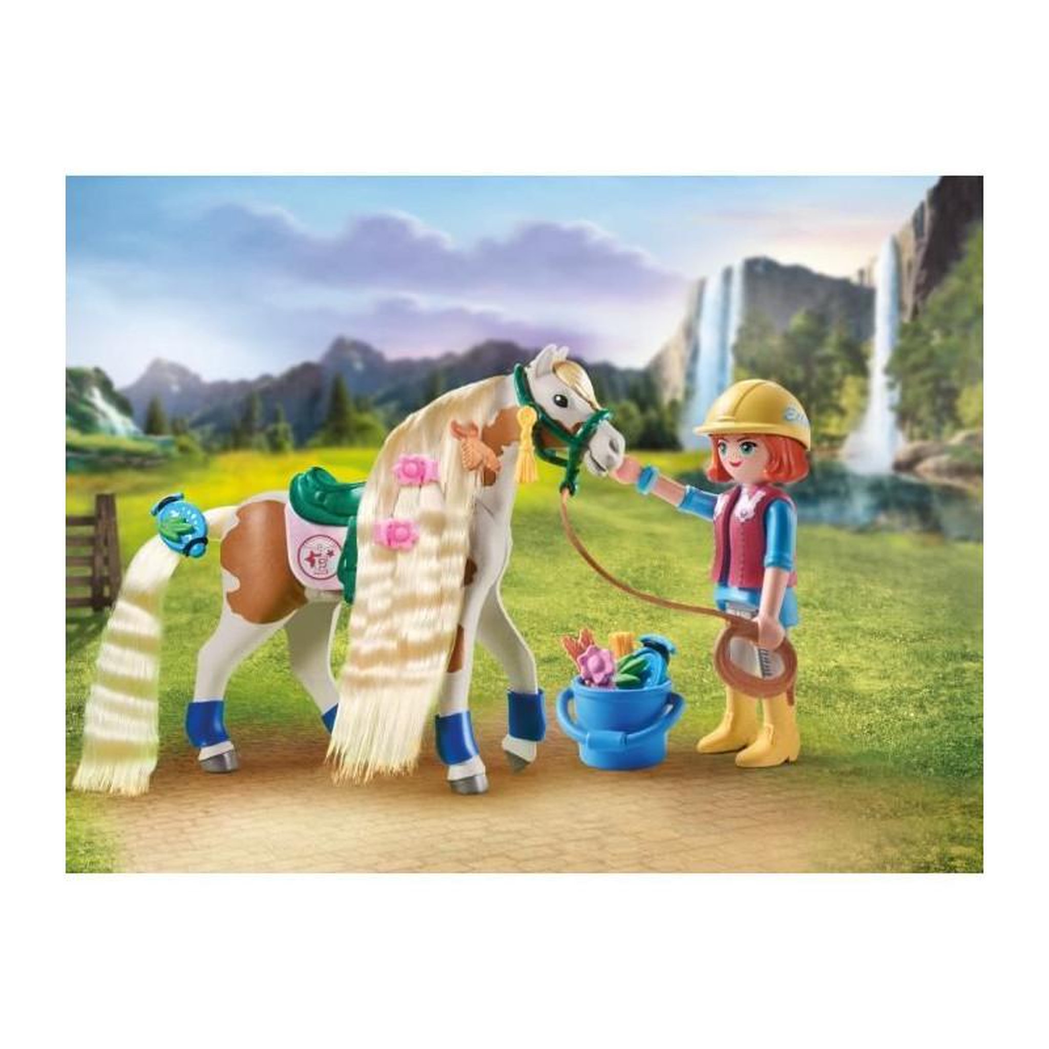Voir la diapositive 2 : PLAYMOBIL PLAYMOBIL - 71639 - Ellie avec cheval
