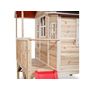 Voir la diapositive 3 : EXIT TOYS Maisonnette en bois pour enfants Loft 350 Naturel - Exit Toys