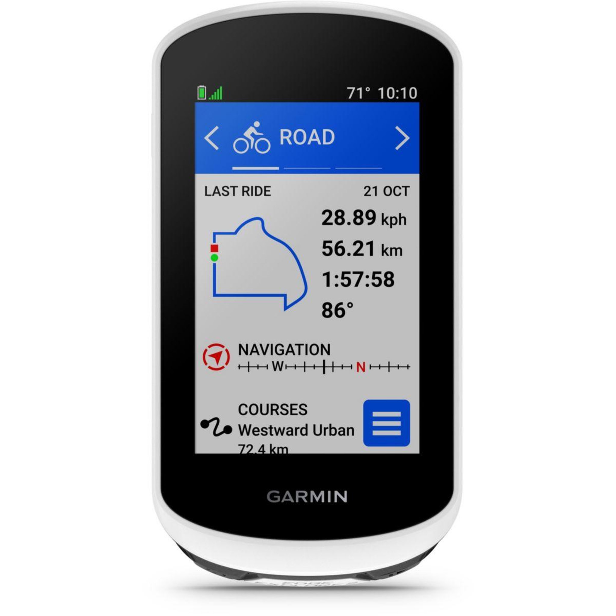 Voir la diapositive 1 : GARMIN GPS vélo Edge Explore 2 - support potence