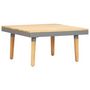 Voir la diapositive 1 : VIDAXL Table basse de jardin 60x60x31,5 cm Bois solide d'acacia