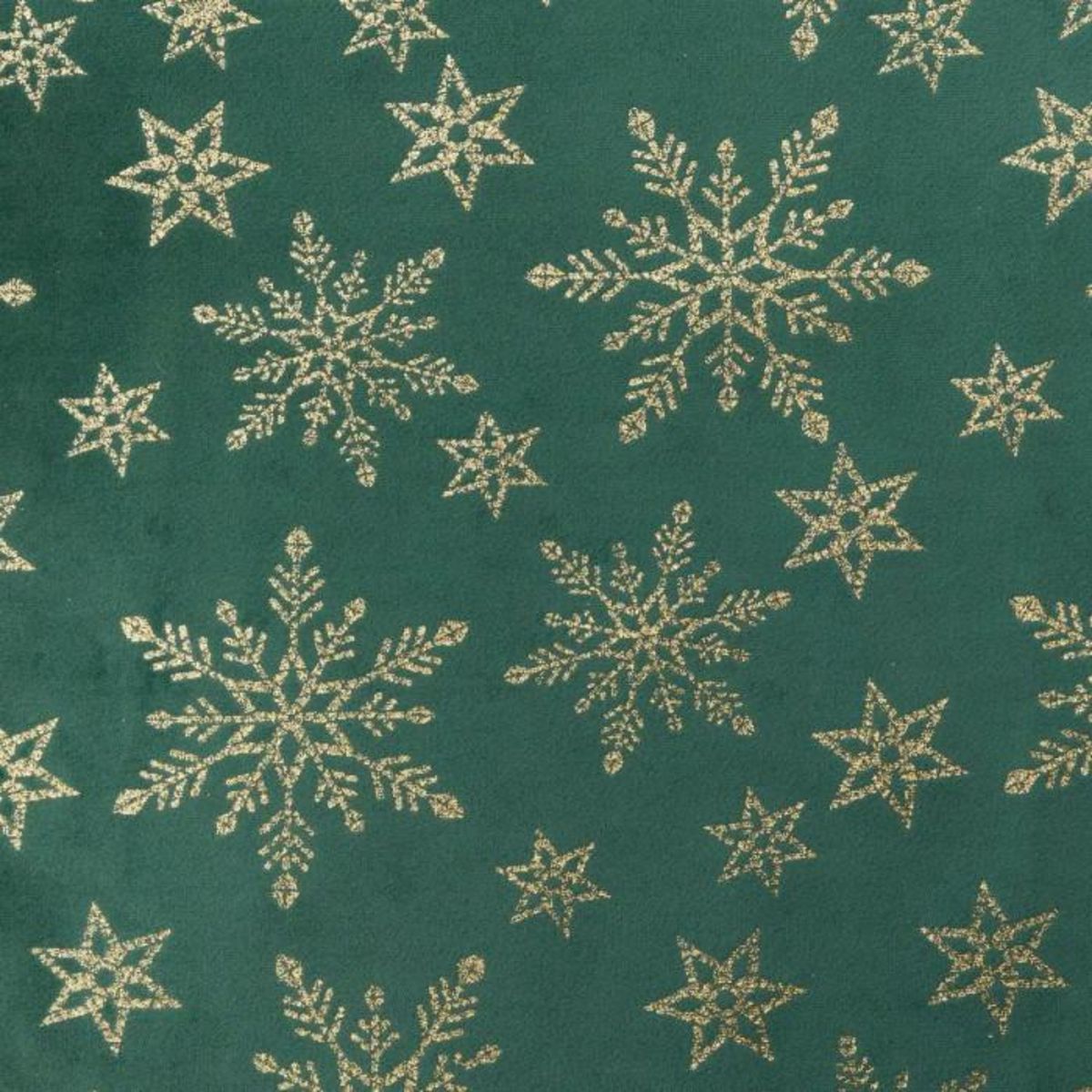 ATMOSPHERA Chemin de Table en Velours  Pailleté  28x300cm Vert