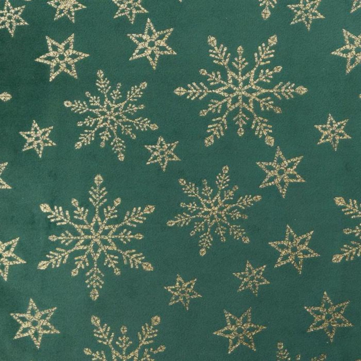 ATMOSPHERA Chemin de Table en Velours  Pailleté  28x300cm Vert