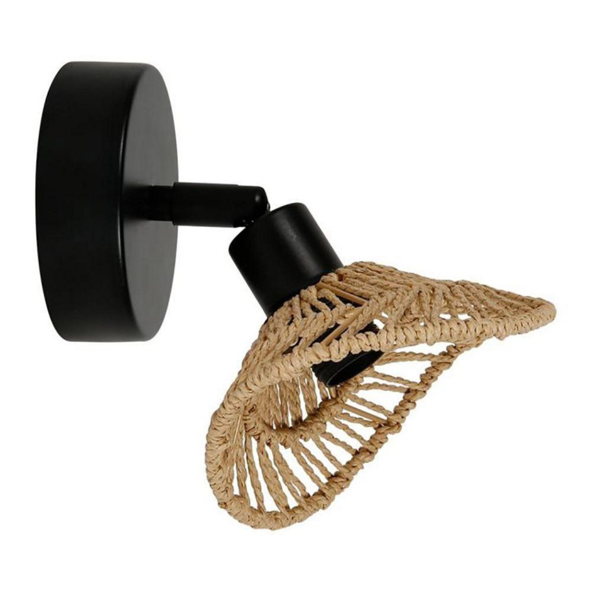 OSTARIA Applique spot orientable corde Ozana naturel