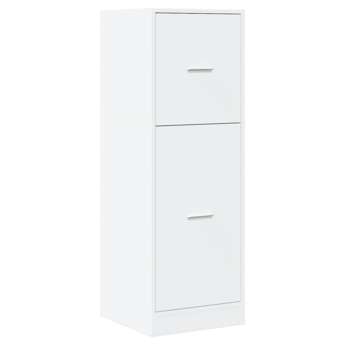 VIDAXL Armoire d'apothicaire blanc 40x41x118 cm bois d'ingenierie