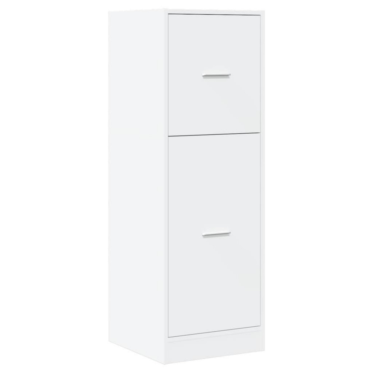 VIDAXL Armoire d'apothicaire blanc 40x41x118 cm bois d'ingenierie