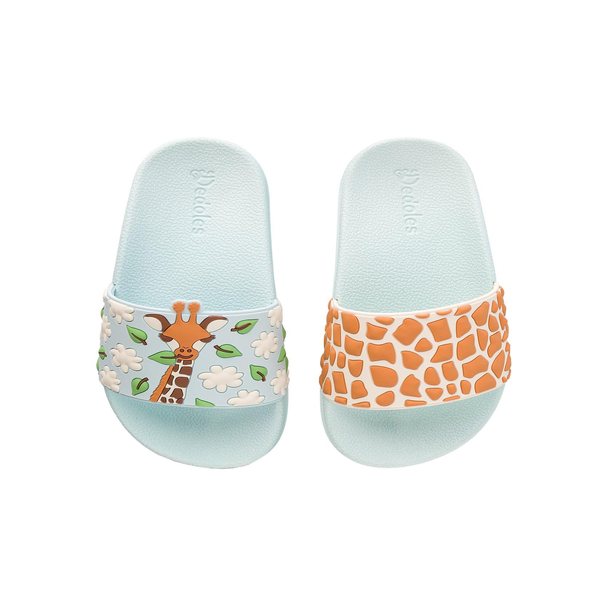 Voir la diapositive 3 : DEDOLES Claquettes enfants girafe mignonne