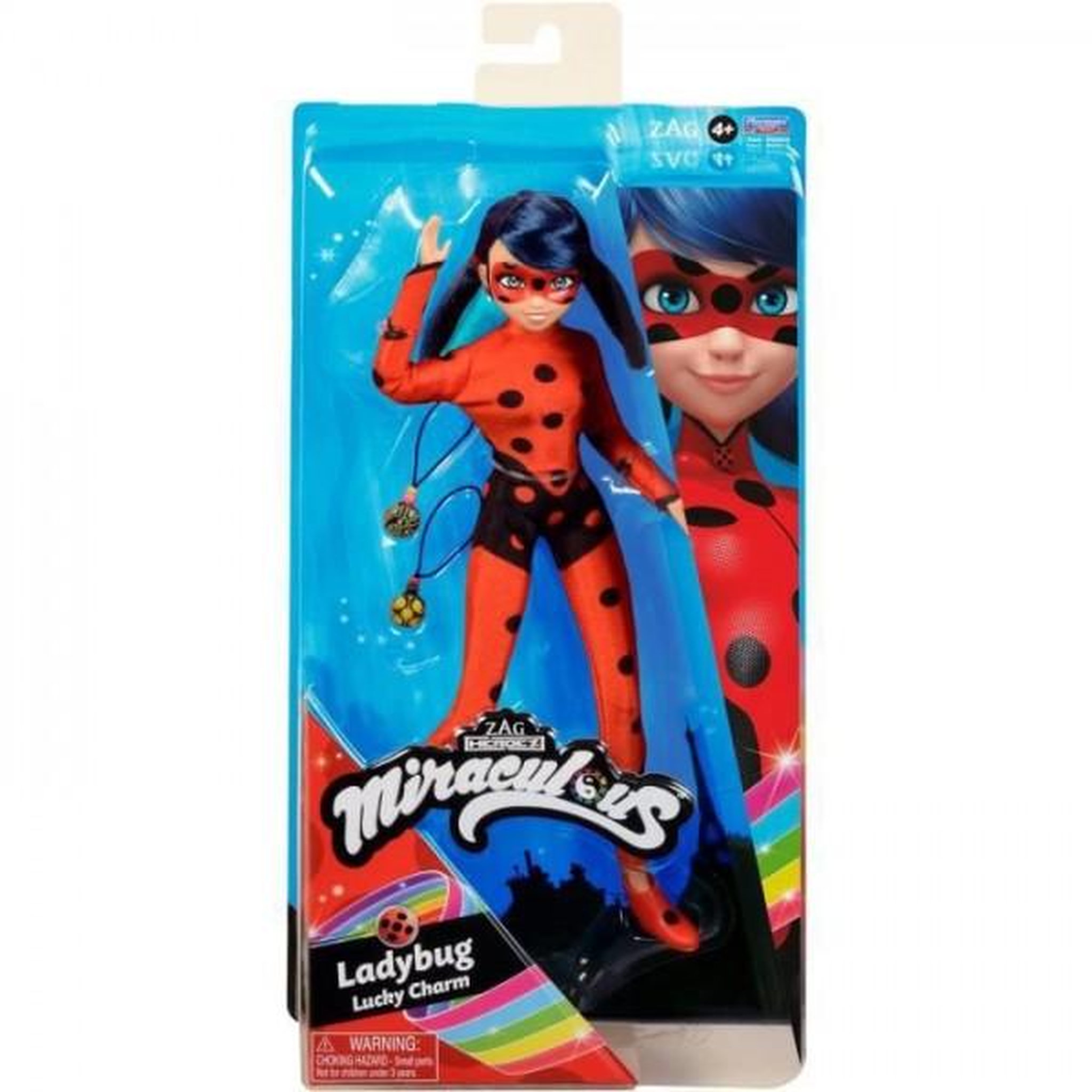 Voir la diapositive 3 : BANDAI Poupée Miraculous 26 cm - BANDAI - Ladybug Lucky Charm
