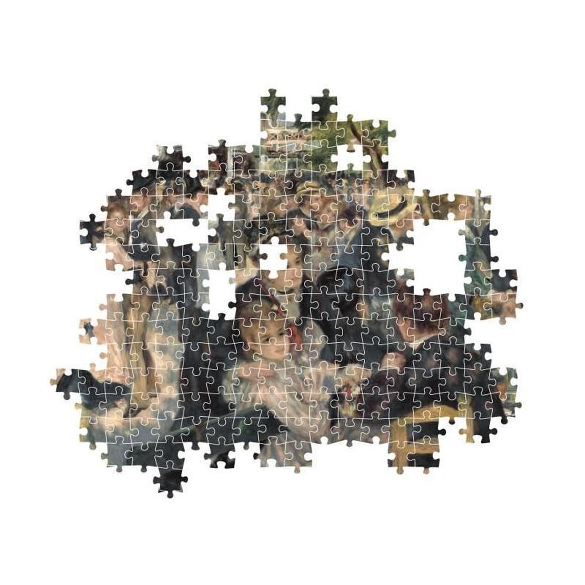 Voir la diapositive 3 : CLEMENTONI Puzzle 1000 pièces Compact – Renoir : Bal du Moulin – Clementoni – Art – Adulte 14+ ans