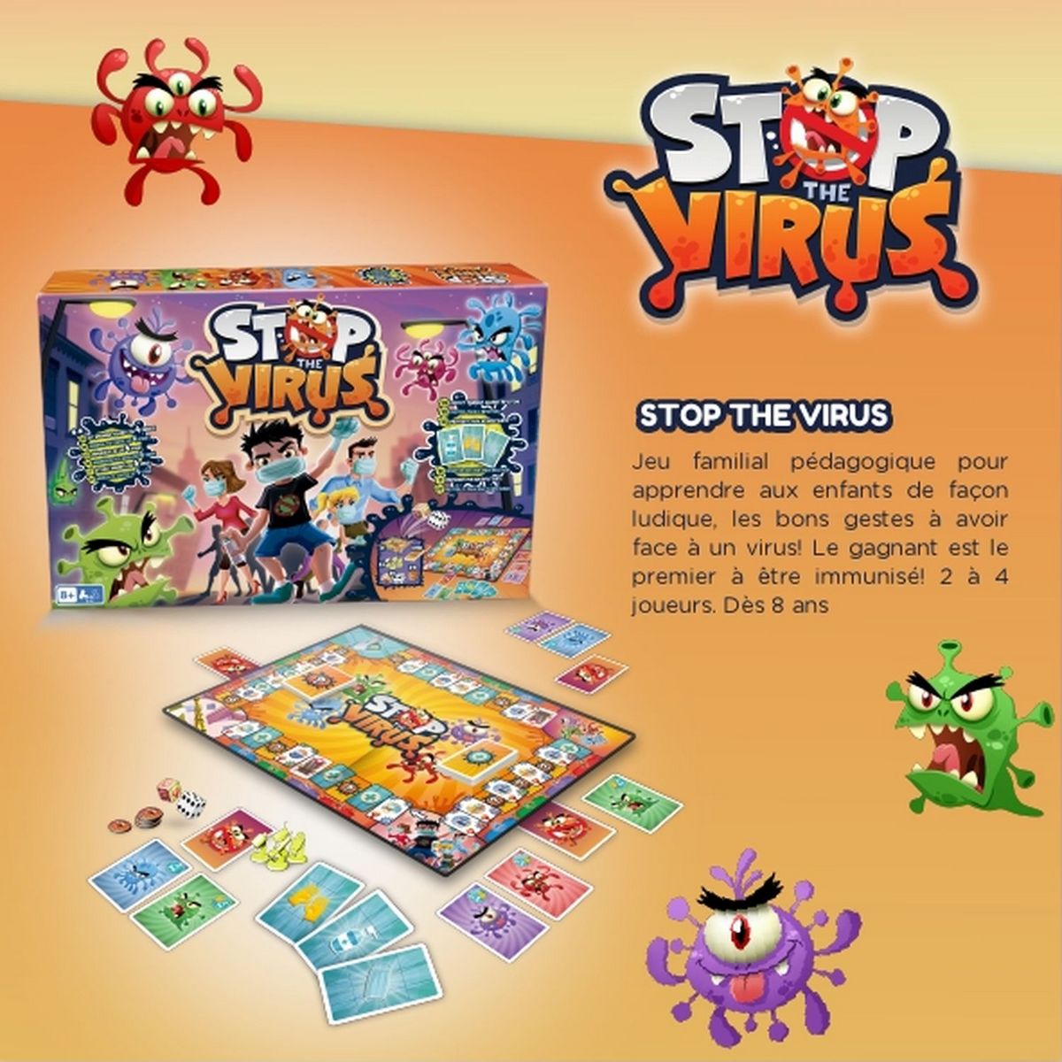IMC TOYS Jeu - Stop the virus