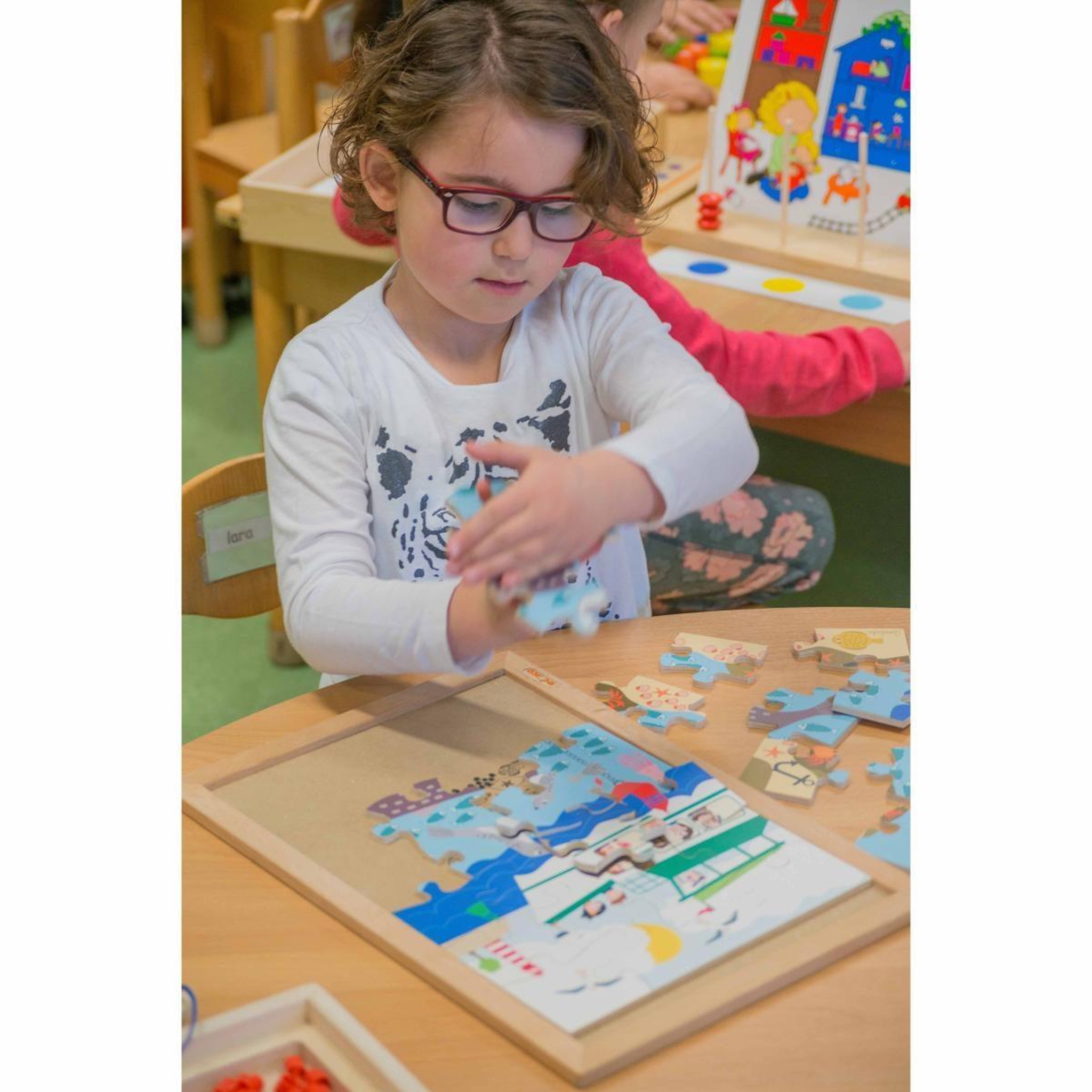 Voir la diapositive 3 : EDUCO Dessus et dessous - dans la mer — 28 pièces de puzzle