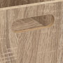 Voir la diapositive 2 : TOILINUX Lot de 2 Boîtes de rangement carrée en MDF