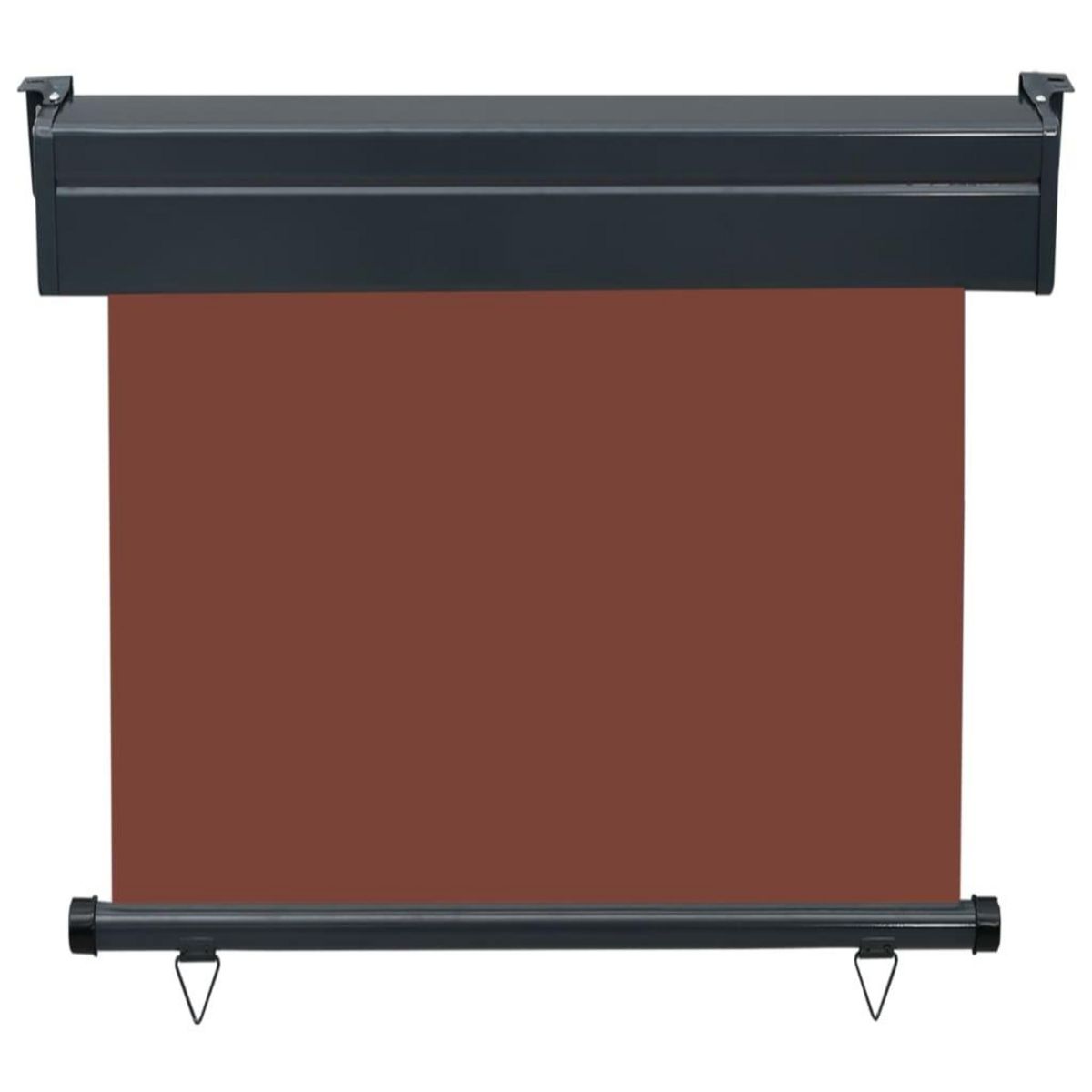VIDAXL Auvent lateral de balcon 85x250 cm Marron