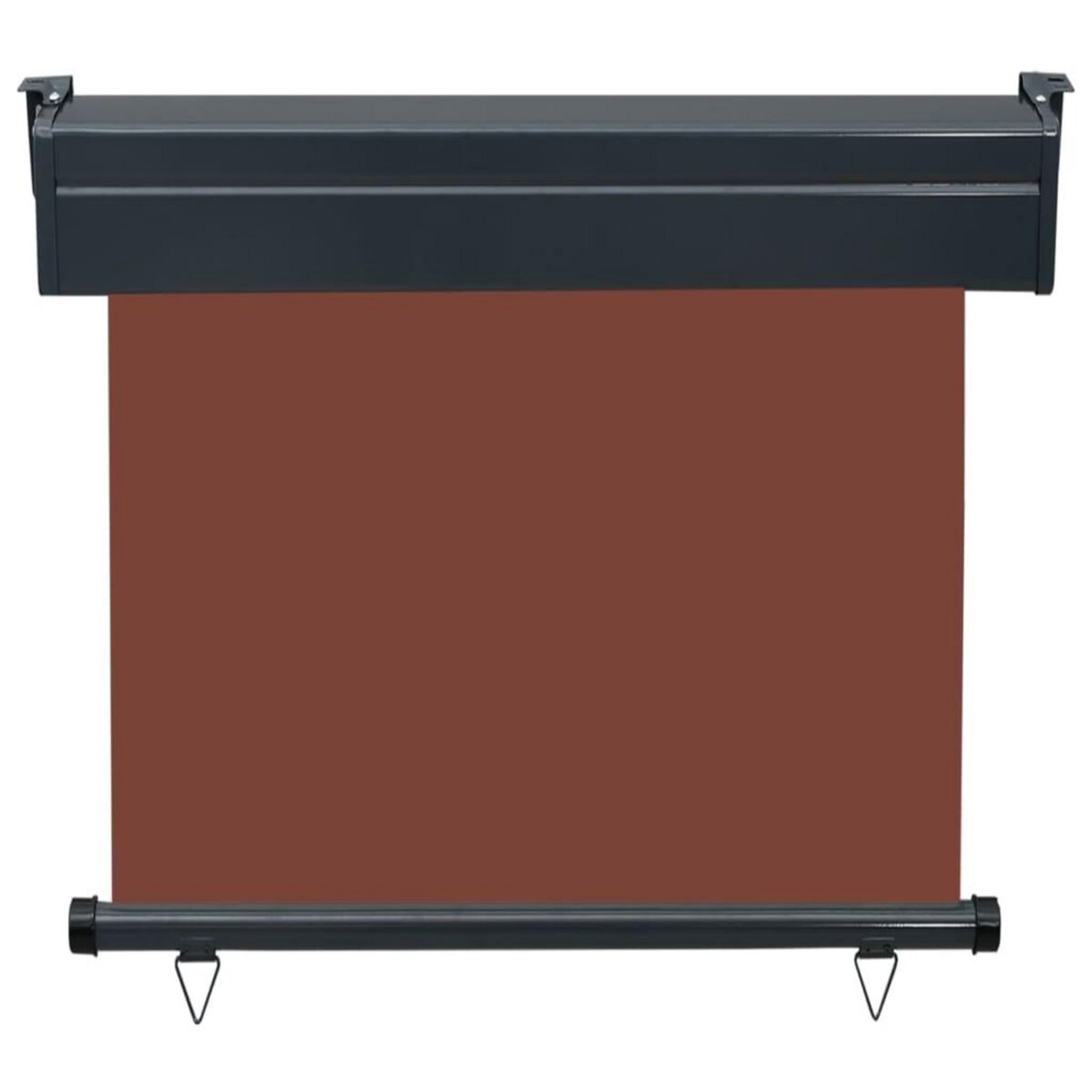 VIDAXL Auvent lateral de balcon 85x250 cm Marron