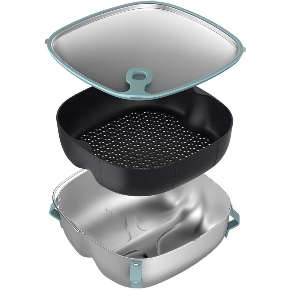 Philips Cuve HD9960/00 Accessoire cuisson vapeur et wok pour Airfryers XXL+