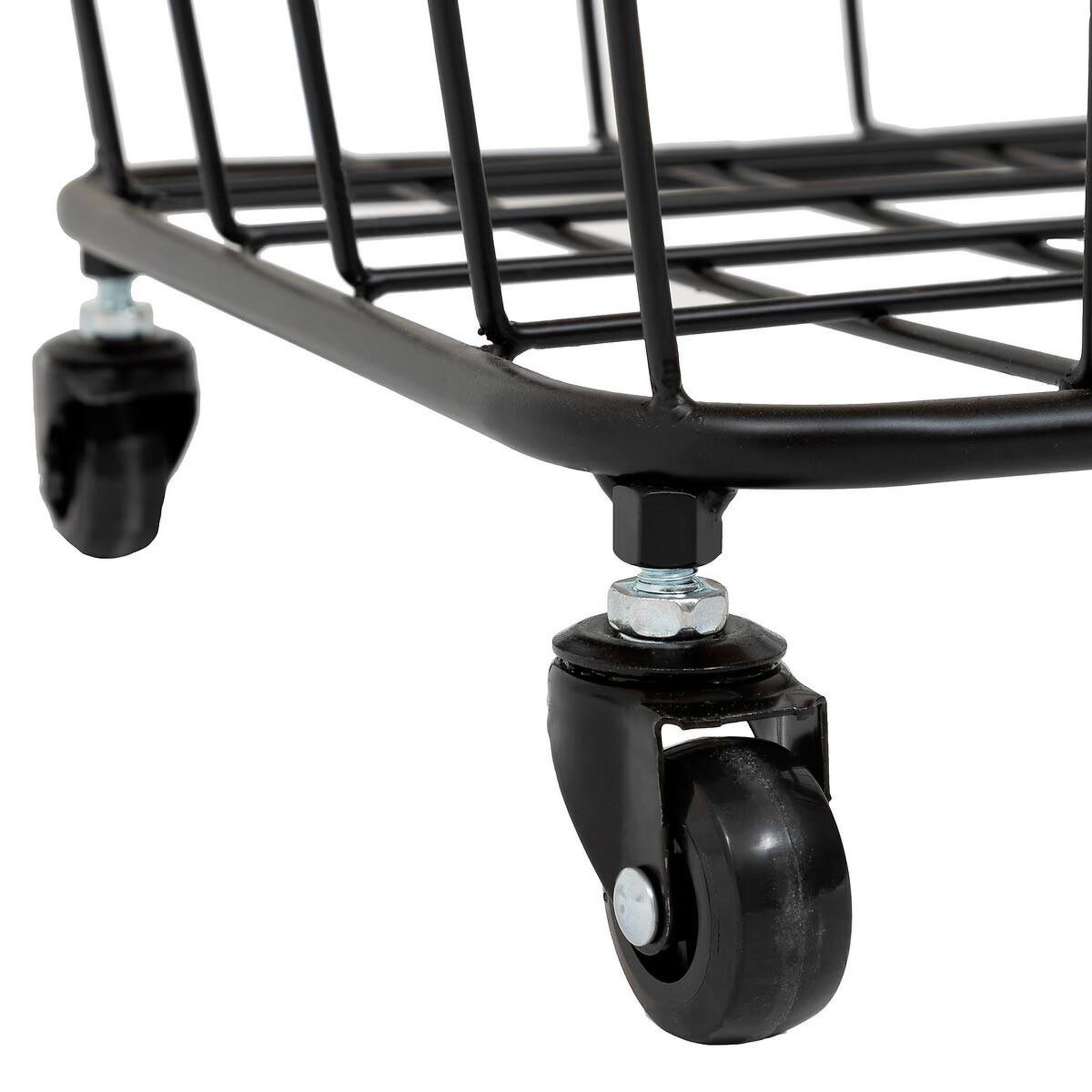Voir la diapositive 4 : ATMOSPHERA Table coffre grillage  jordi  43cm noir