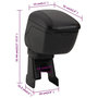 Voir la diapositive 6 : VIDAXL Accoudoir de voiture noir 13x31x(31-44) cm ABS