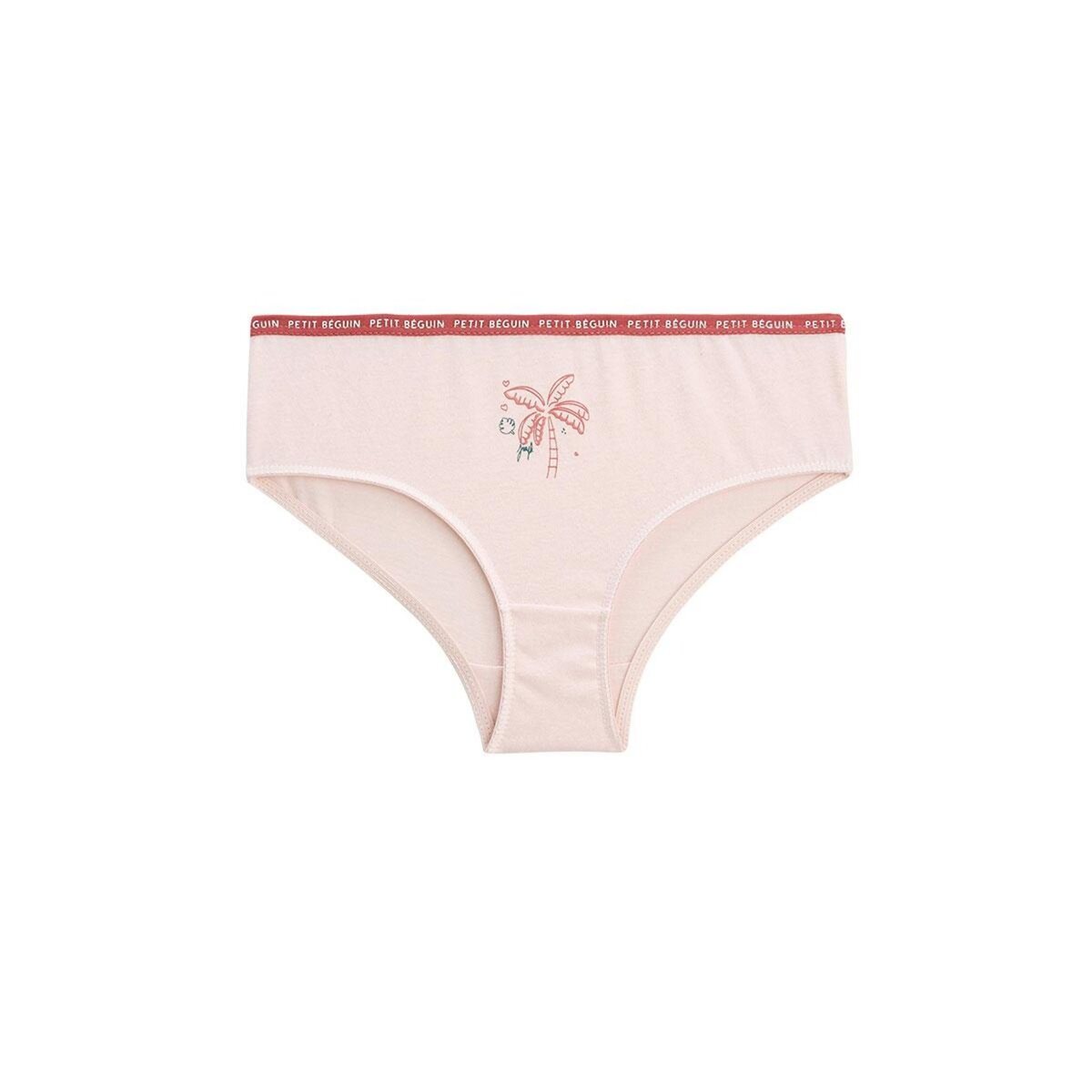 Petit Béguin Lot de 3 culottes fille Flower Jungle