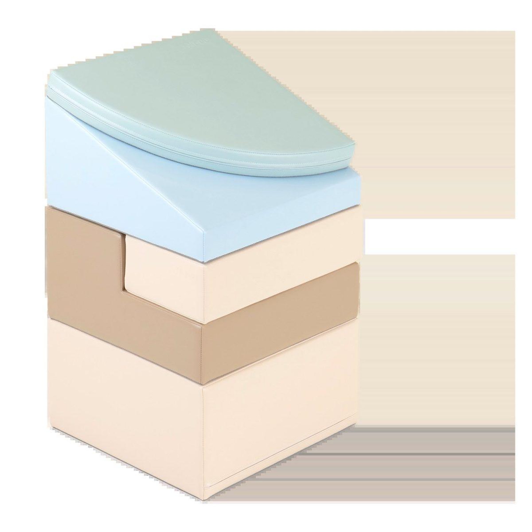 Voir la diapositive 2 : IGLU Parcours de motricité Corner Climber — Earth Pastel