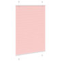 Voir la diapositive 3 : VIDAXL Store plisse rose 90x100 cm largeur du tissu 89,4 cm polyester