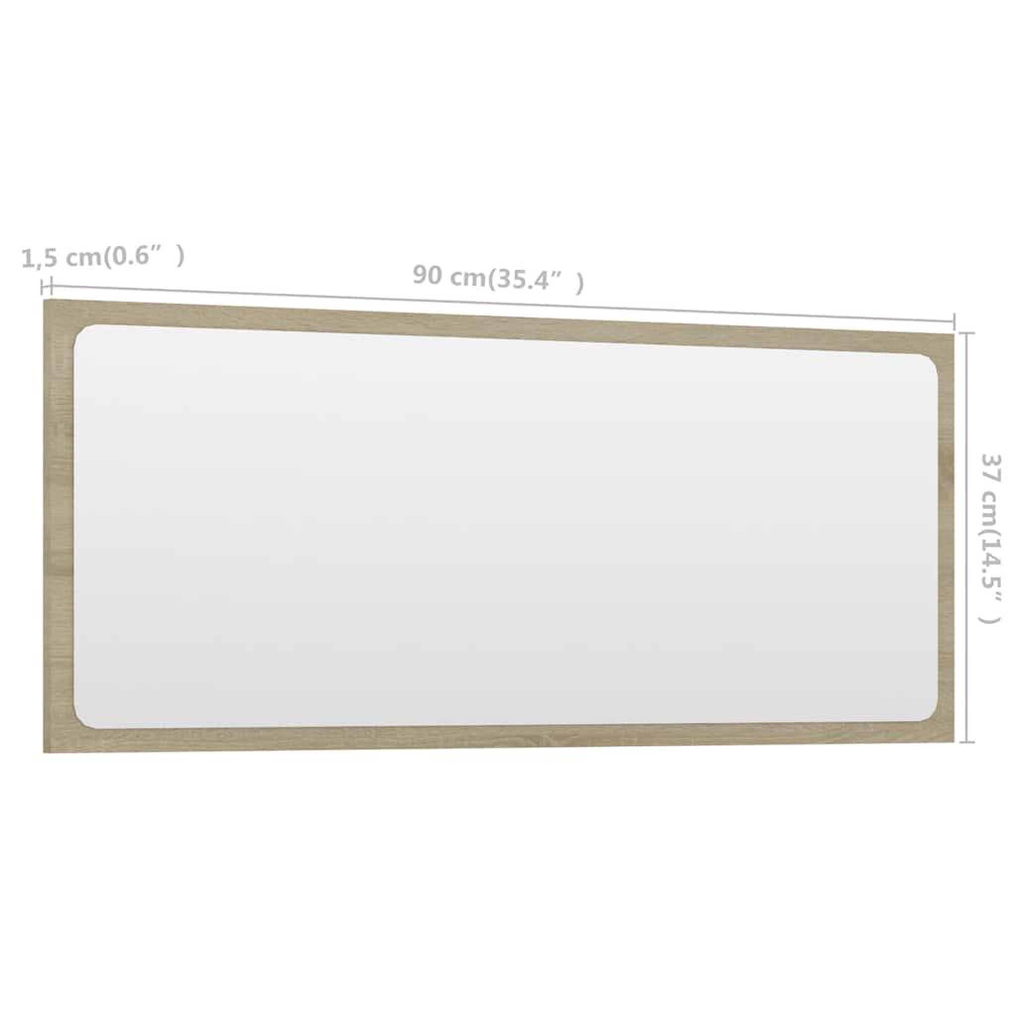 Voir la diapositive 6 : VIDAXL Ensemble de meubles de salle de bain 2 pcs chene sonoma
