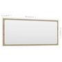 Voir la diapositive 6 : VIDAXL Ensemble de meubles de salle de bain 2 pcs chene sonoma