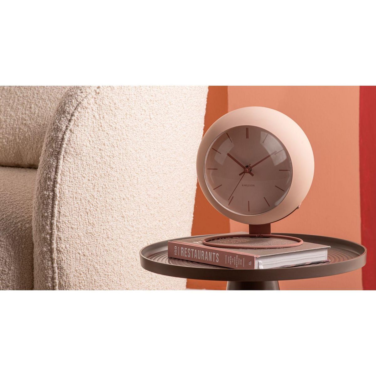 Karlsson Horloge à poser Nirvana Globe