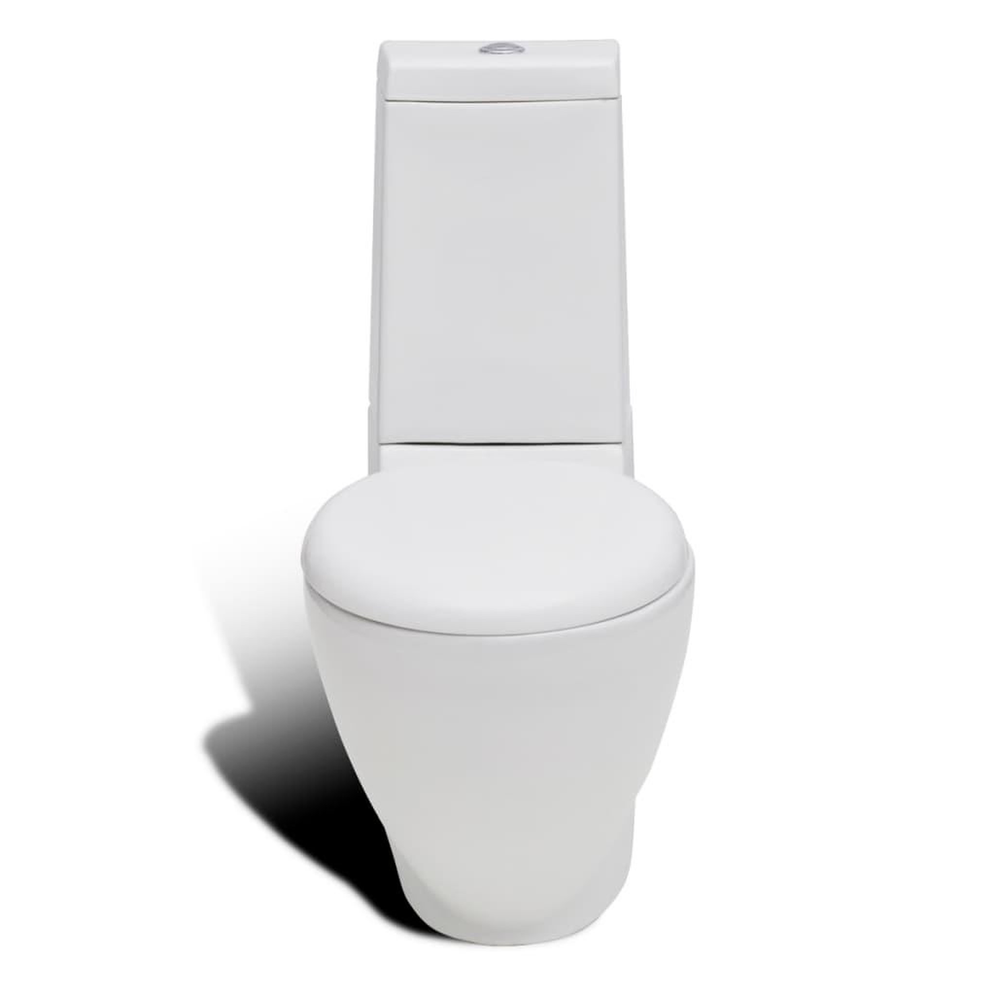Voir la diapositive 4 : VIDAXL Ensemble de toilette et bidet sur pied blanc ceramique