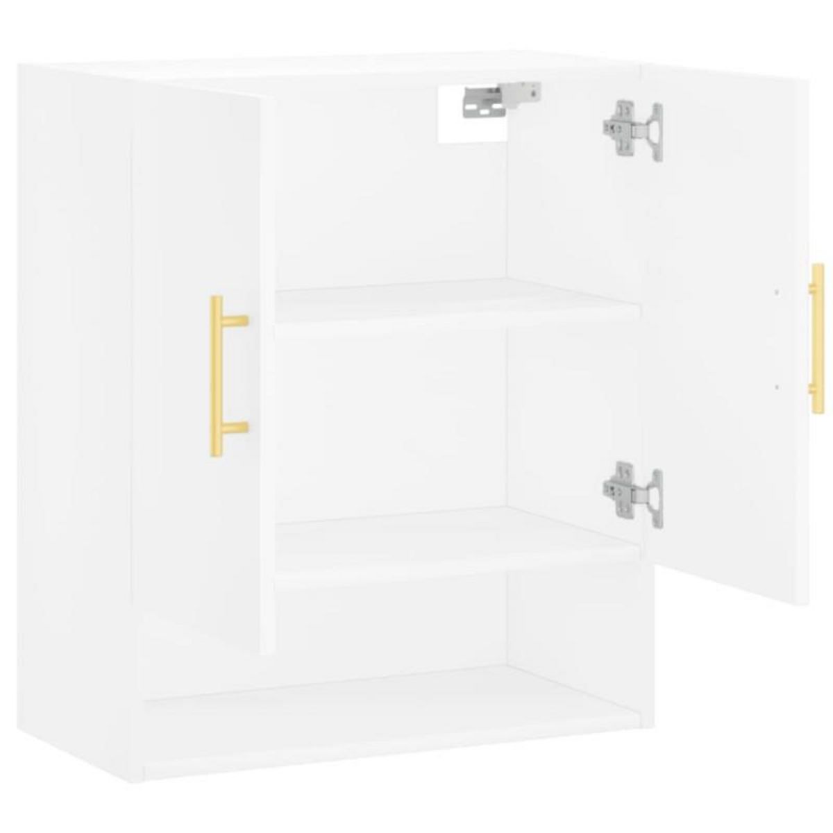 VIDAXL Armoire murale blanc 60x31x70 cm bois d ingénierie