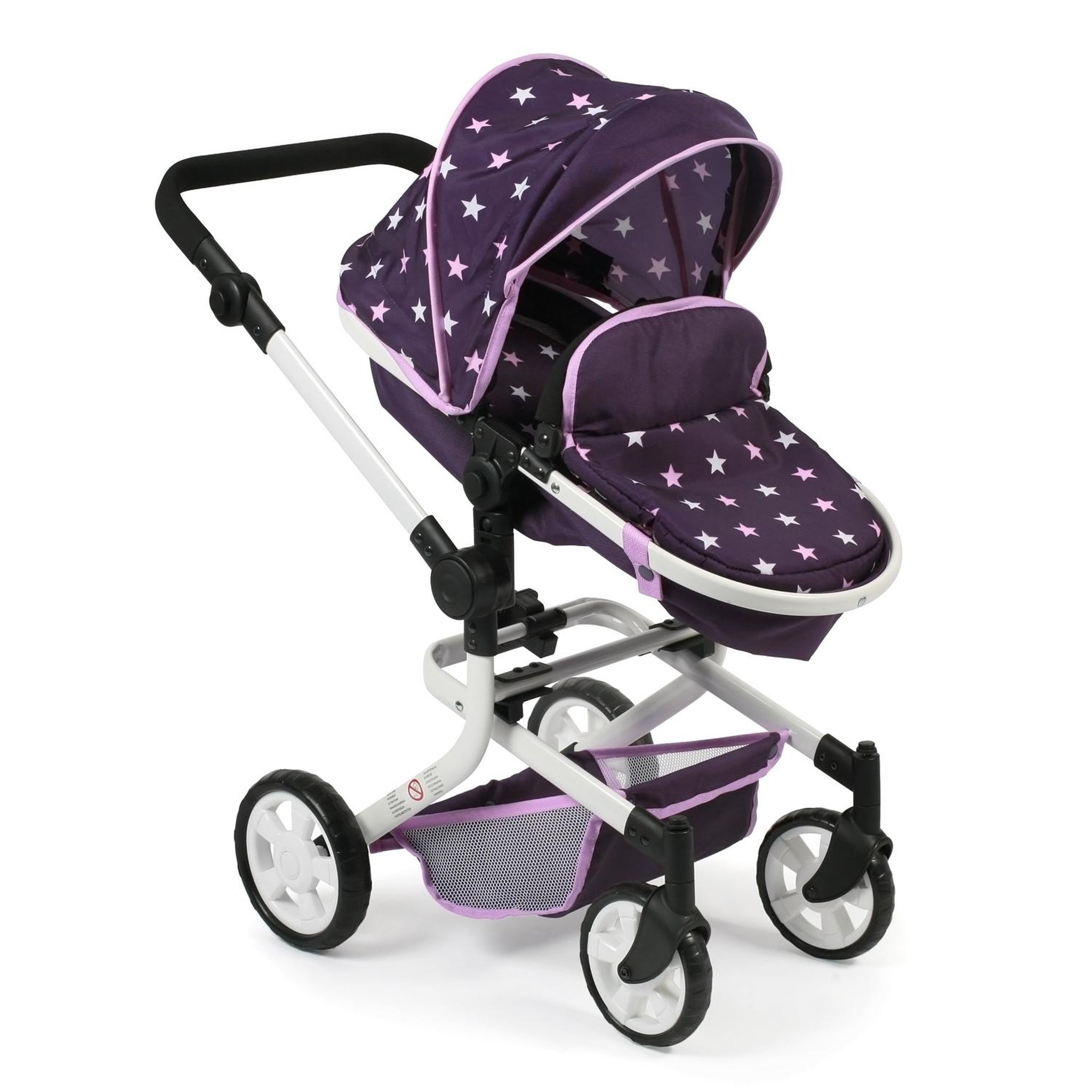 Voir la diapositive 6 : BAYER CHIC 2000 Poussette combinée Mika pour poupée - coloris 71