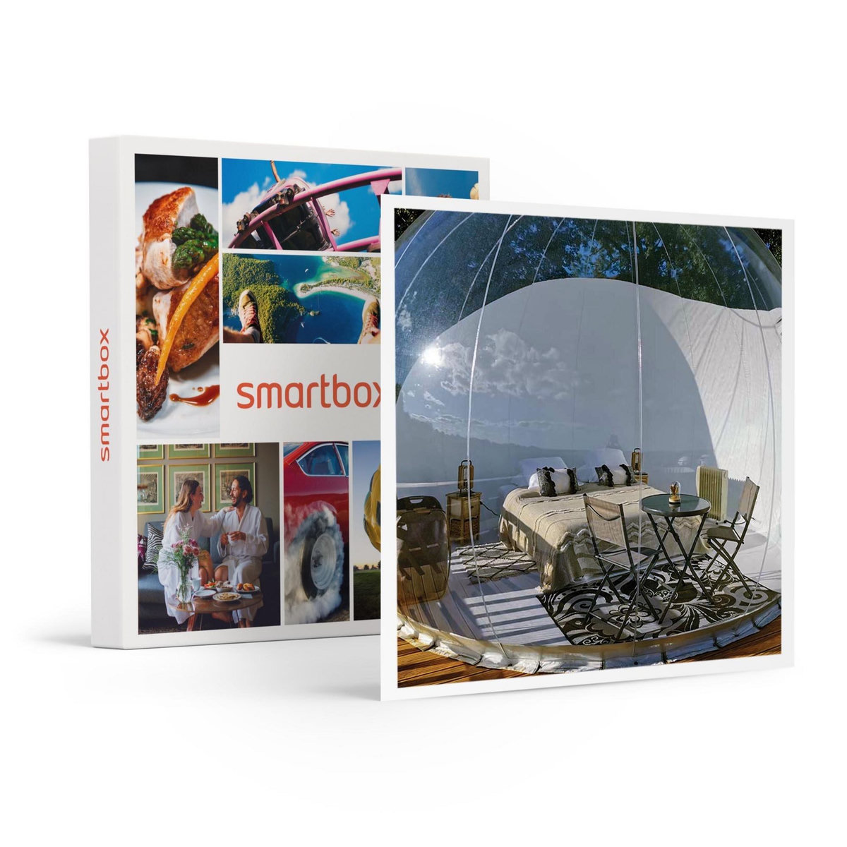 Smartbox 3 jours insolites en bulle de luxe avec bain bouillonnant et panier-apéritif près de Montauban - Coffret Cadeau Séjour