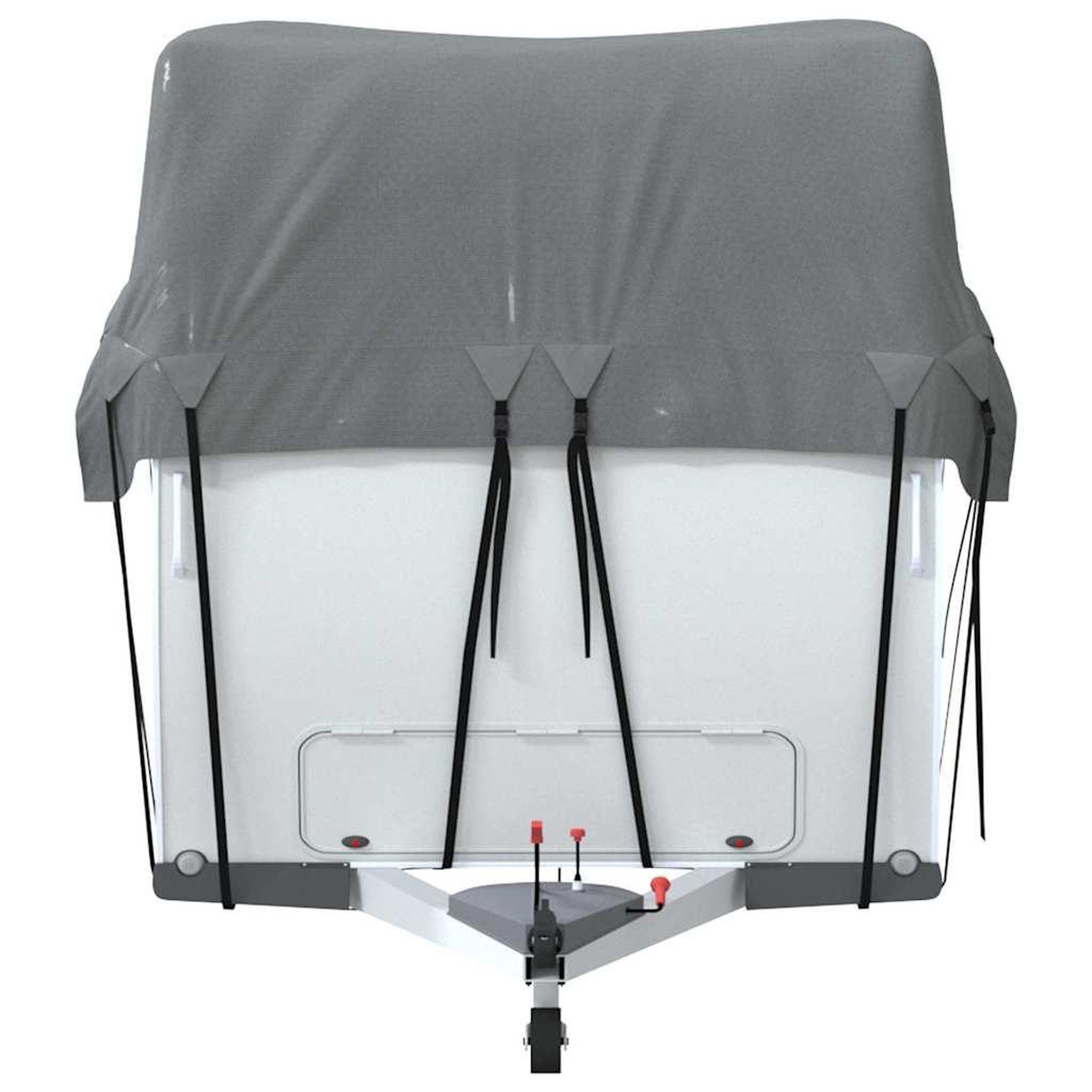 Voir la diapositive 5 : VIDAXL Housse de toit de caravane gris 600x300 cm tissu non tisse