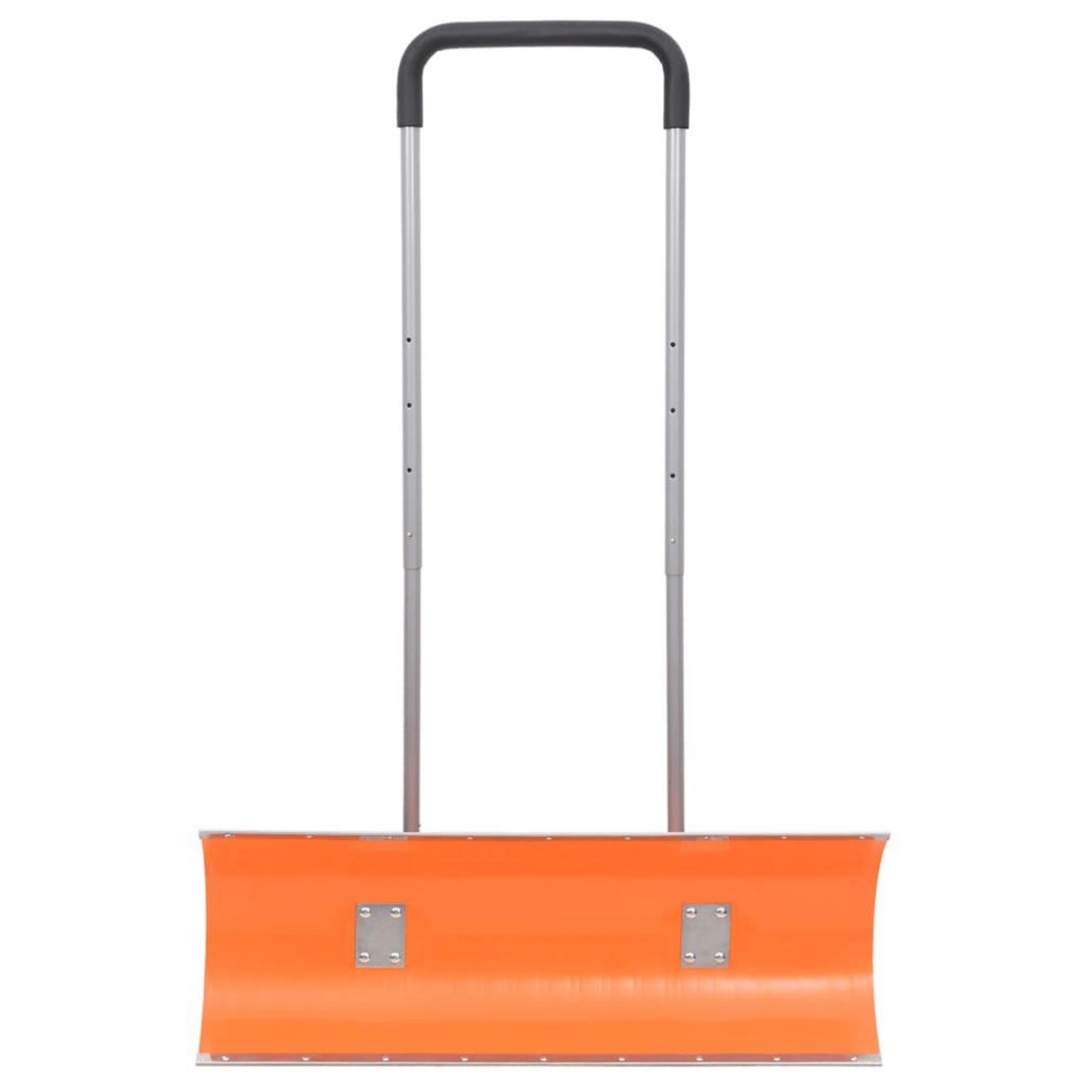 VIDAXL Pelle a neige avec poignee extensible orange 96cm lame en acier