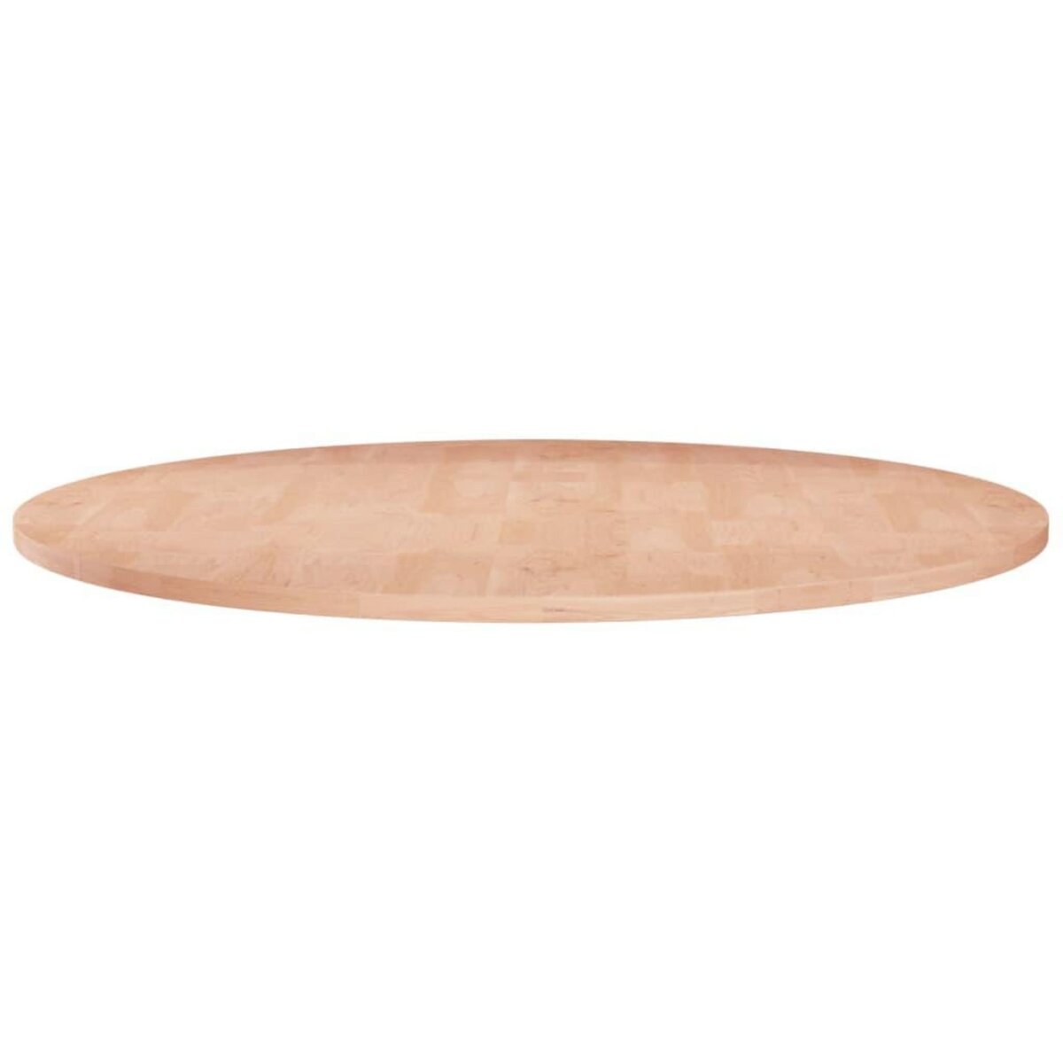 VIDAXL Dessus de table rond Ø60x1,5 cm Bois de chene massif non traite