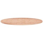 VIDAXL Dessus de table rond Ø60x1,5 cm Bois de chene massif non traite