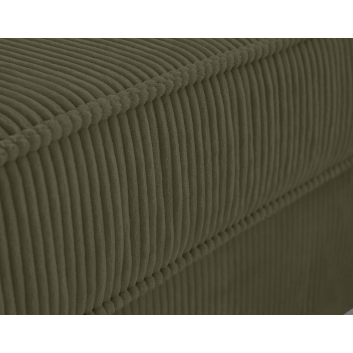 LISA DESIGN Jake - canapé déhoussable d'angle droit 5 places en velours côtelé