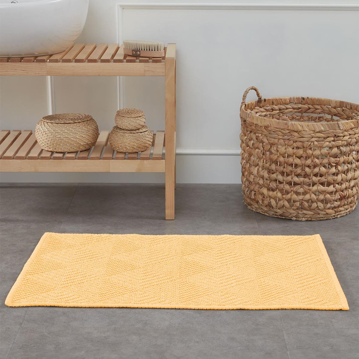 Sensei Maison Tapis en coton antidérapant 1350 g/m² PUNTO DESIGN