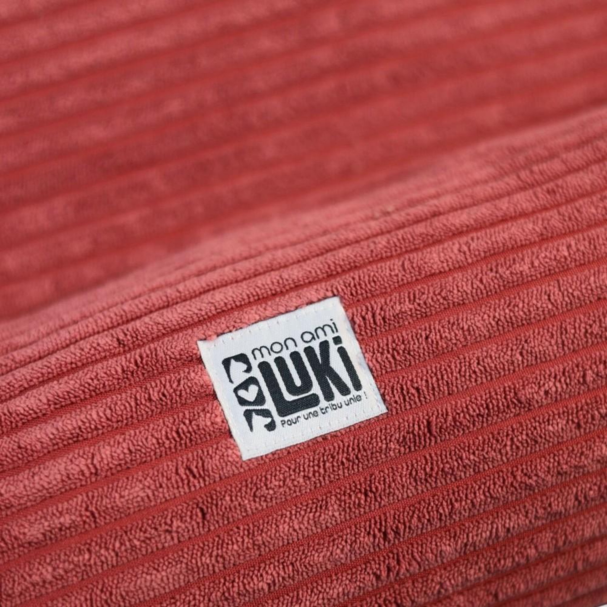 Voir la diapositive 3 : MON AMI LUKI Coussin ovale antidérapant velours côtelé pour chien