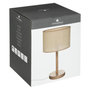 Voir la diapositive 4 : ATMOSPHERA Lampe à Poser Design  Della  42cm Beige