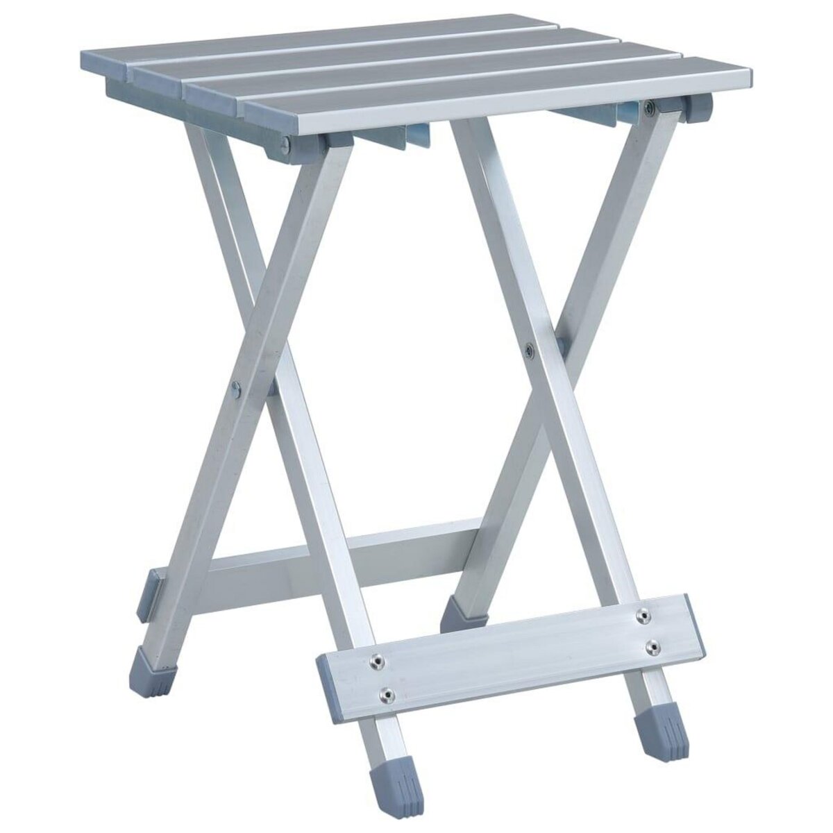 VIDAXL Tabouret de camping Aluminium 28x26x39 cm