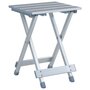 Voir la diapositive 5 : VIDAXL Tabouret de camping Aluminium 28x26x39 cm