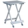 Voir la diapositive 5 : VIDAXL Tabouret de camping Aluminium 28x26x39 cm