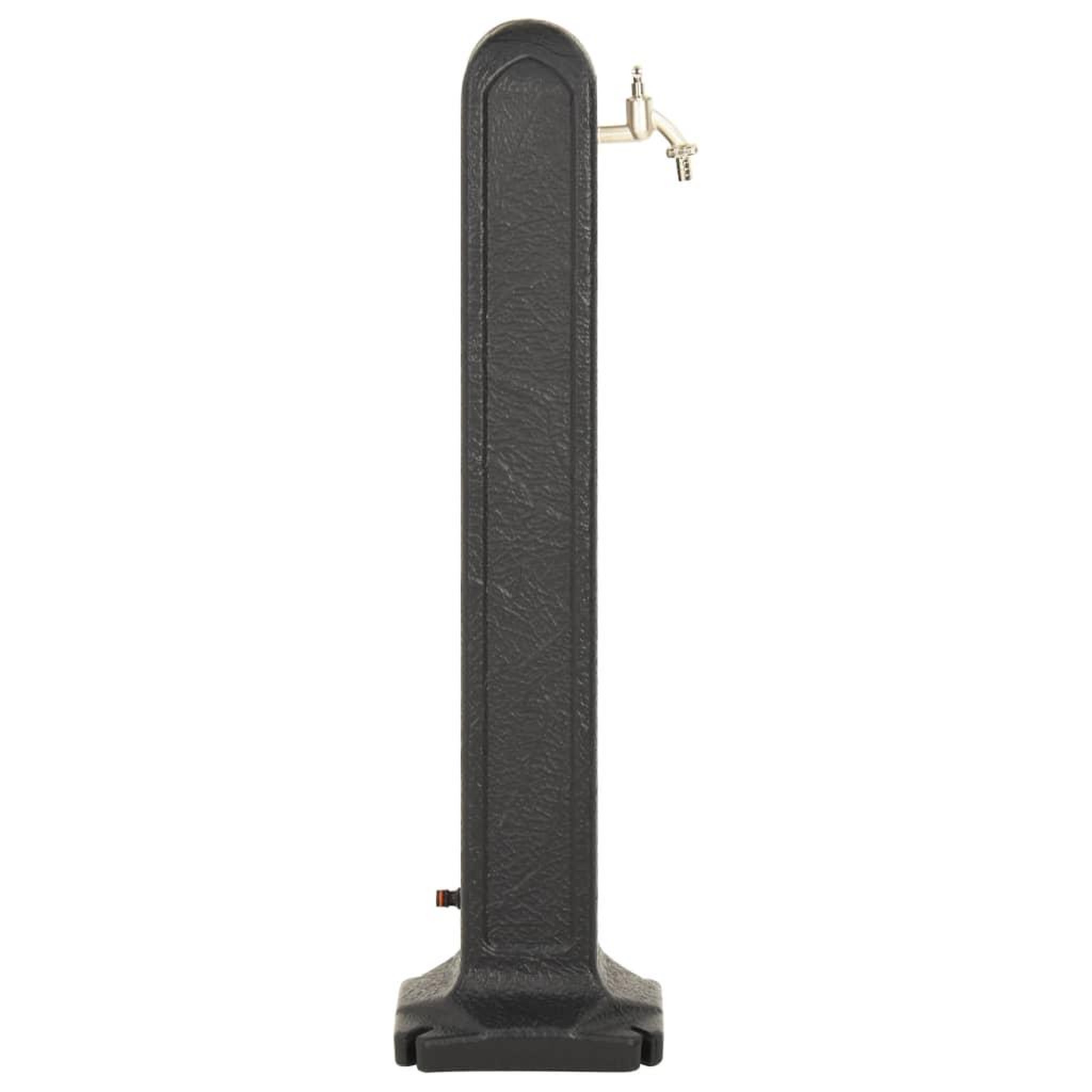 Voir la diapositive 4 : VIDAXL Reservoir de jardin avec robinet Anthracite Aspect de pierre