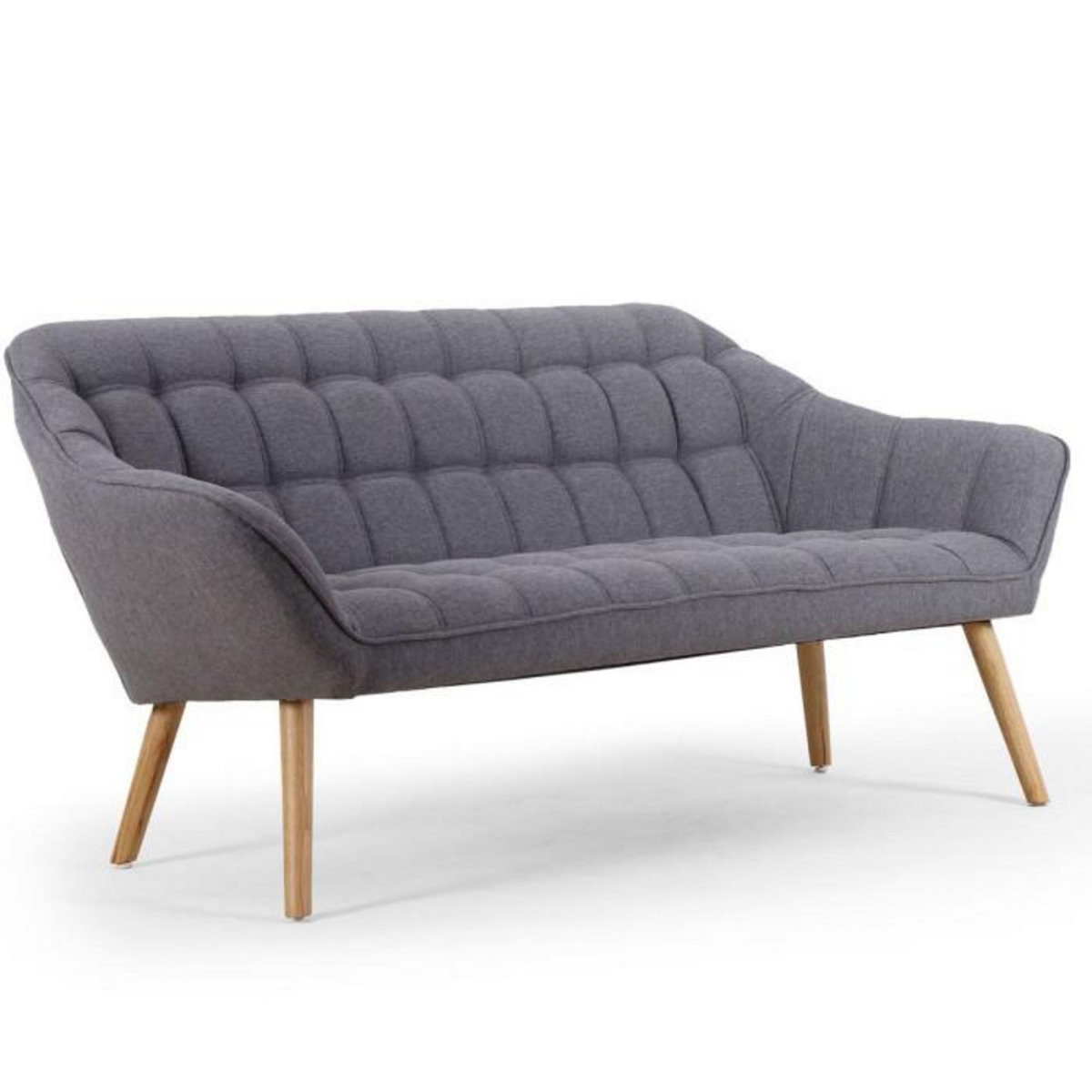 Paris Prix Canapé Scandinave 3 Places  Laos  173cm Gris