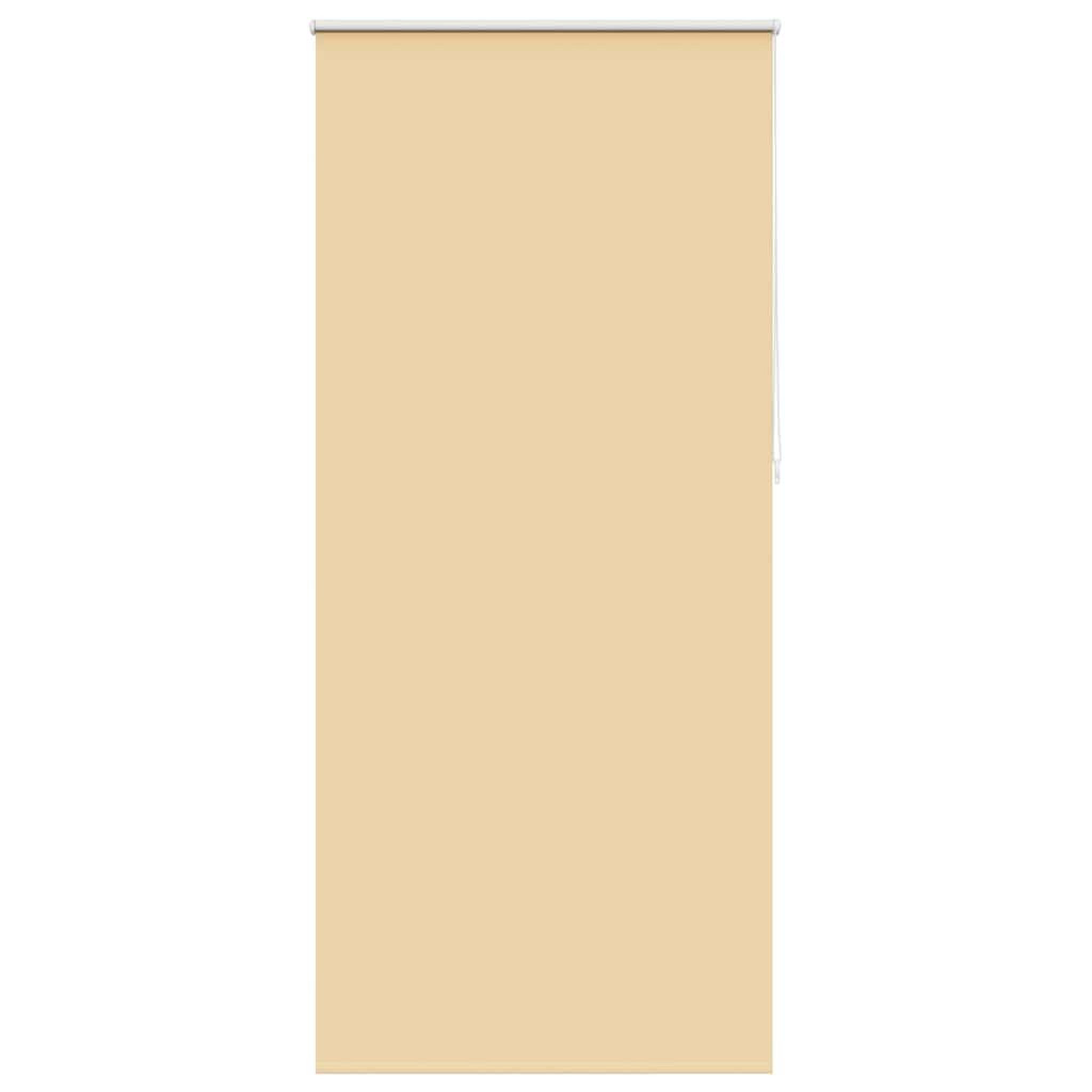 VIDAXL Store enrouleur occultant 84,4 x 230 cm, largeur du tissu 80 cm, beige