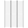 Voir la diapositive 3 : VIDAXL Cloison de separation 3 panneaux Blanc 150x220 cm Tissu