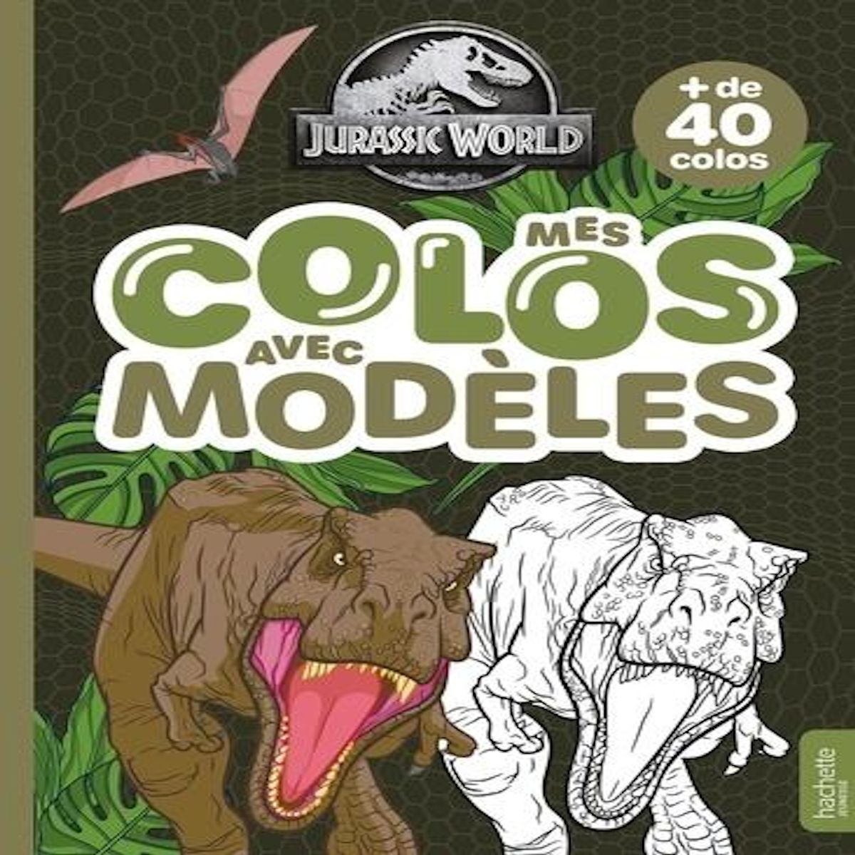 MES COLOS AVEC MODELES JURASSIC WORLD. MES COLOS AVEC MODELES, Hachette Jeunesse