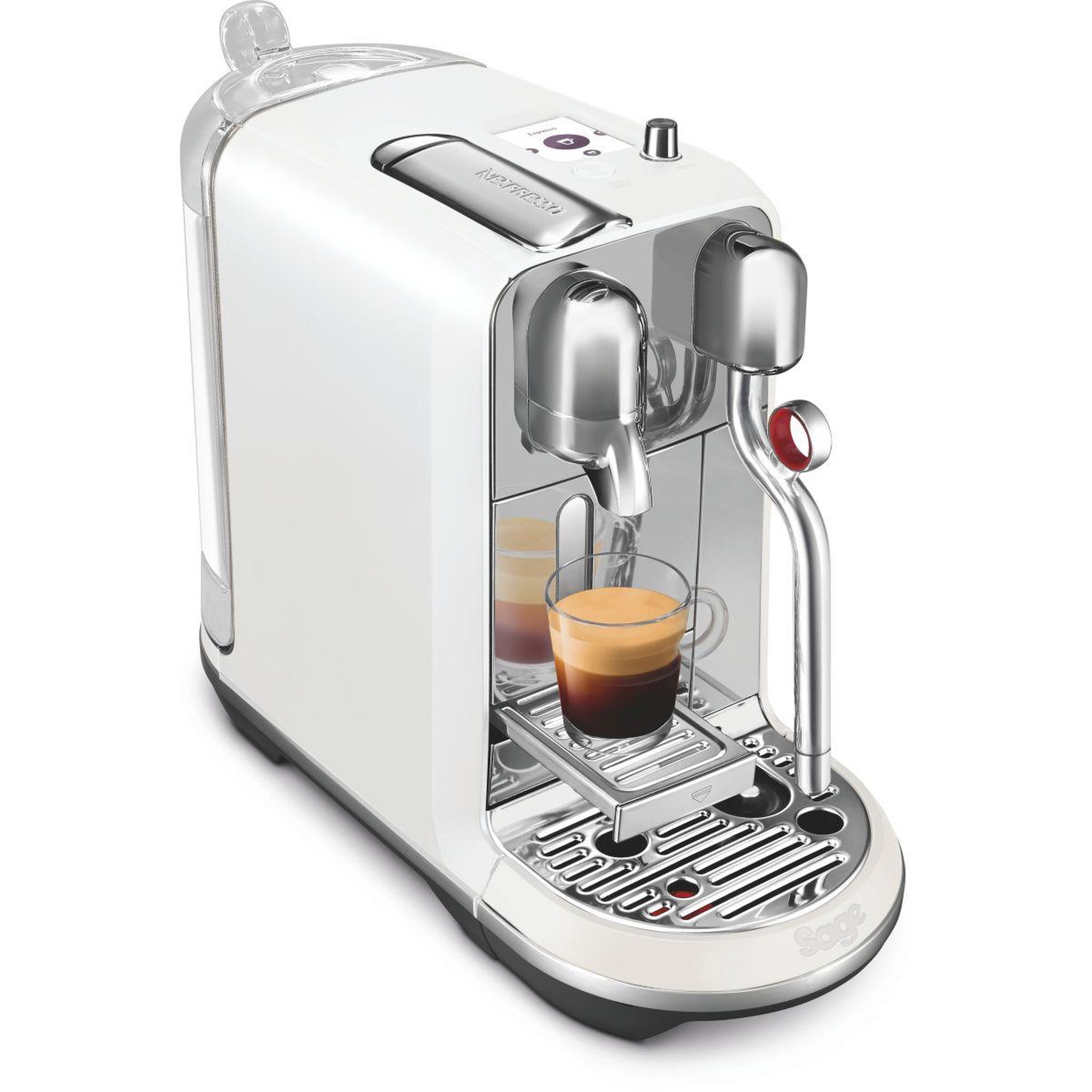 SAGE APPLIANCES Nespresso creatista plus sel de mer