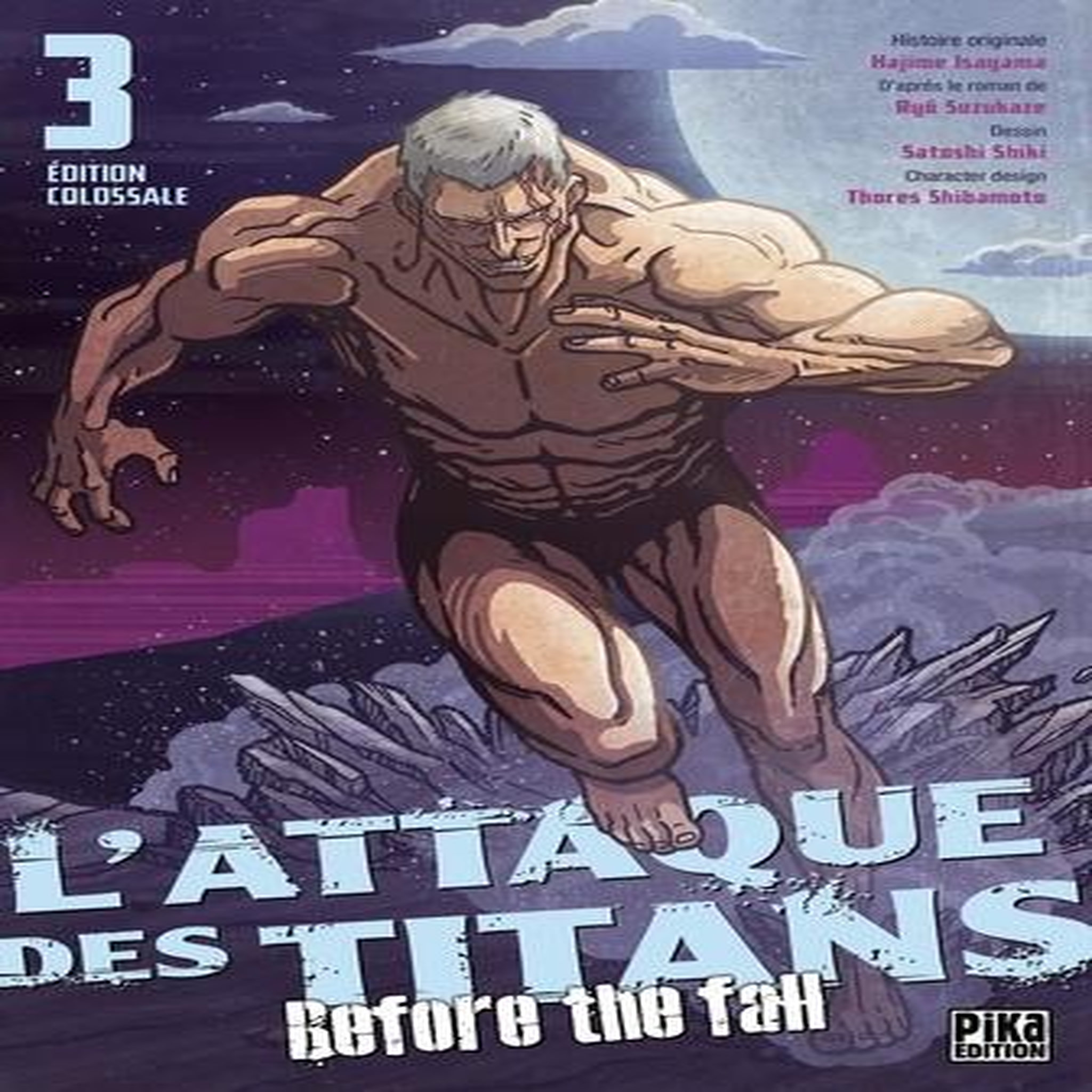 L'ATTAQUE DES TITANS - BEFORE THE FALL TOME 3 : COLOSSAL EDITION. EDITION COLLECTOR, Isayama Hajime